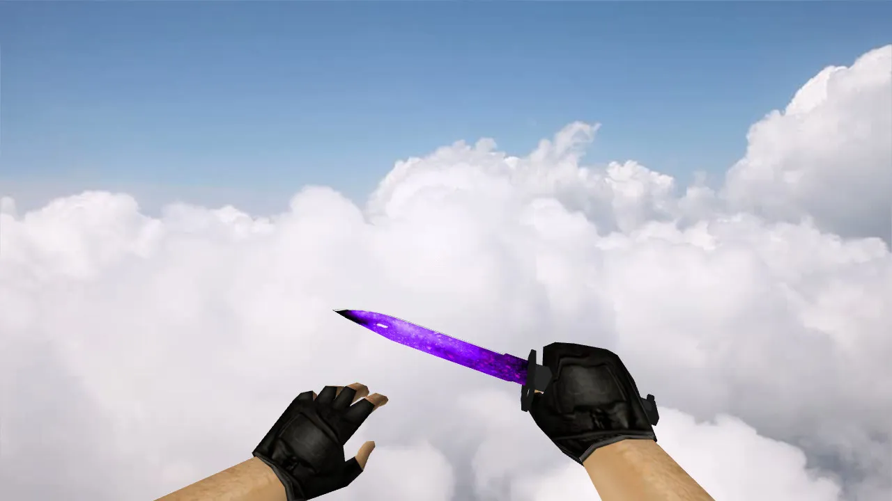 Скриншот Модель ножа Bayonet Lazarat Phase 4 для CS 1.6: v_ w_ p_ модели, звуки, анимация осмотра, текстуры и настройка