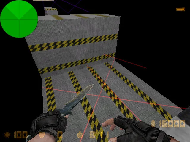 Скриншот  deathrun_rock_n_run_remix для CS 1.6: карта deathrun, точки, маршрут и оптимизация