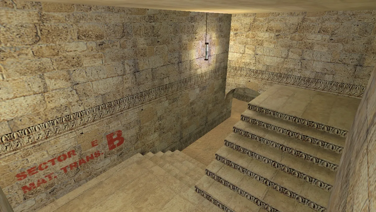 Скриншот  de_dust2020 — карта для CS 1.6: баланс сторон, точки под клатчи, оптимизация wpoly/epoly