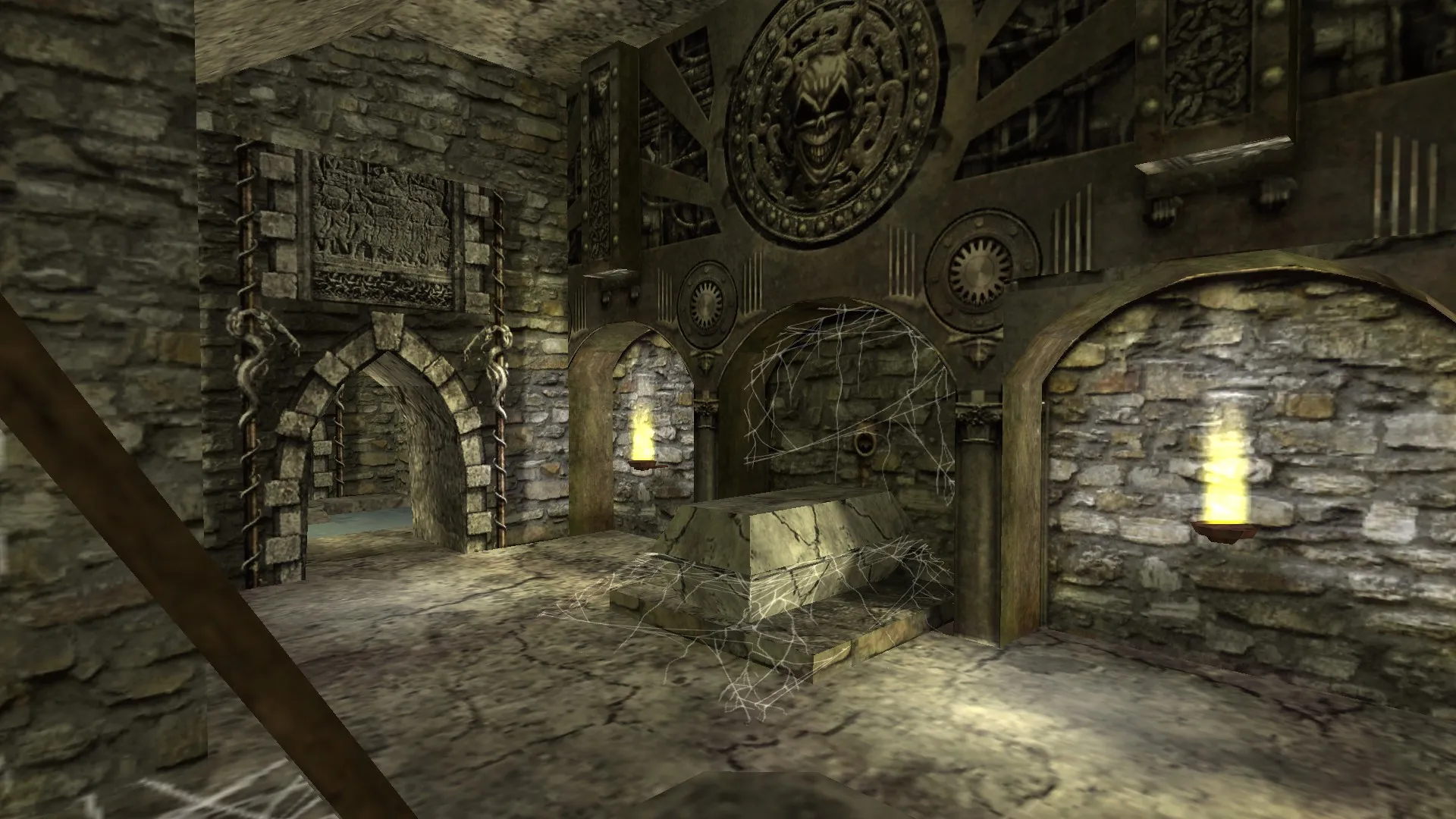 Скриншот  Карта de_skaarj_ash для Counter-Strike 1.6: Тактический анализ и особенности