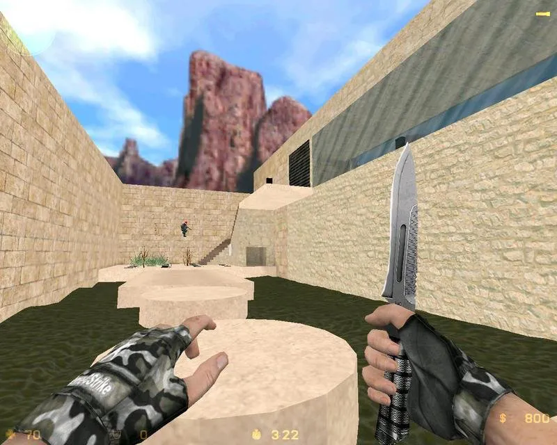 Скриншот Карта «deathrun_desert» для CS 1.6