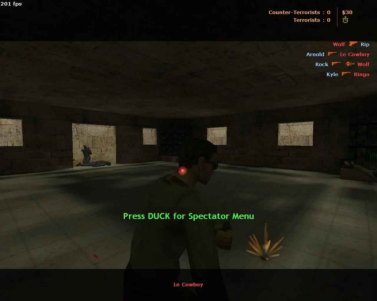 Скриншот  Карта de_dustywares для CS 1.6: точки, маршруты, .nav для ботов и оптимизация wpoly/epoly