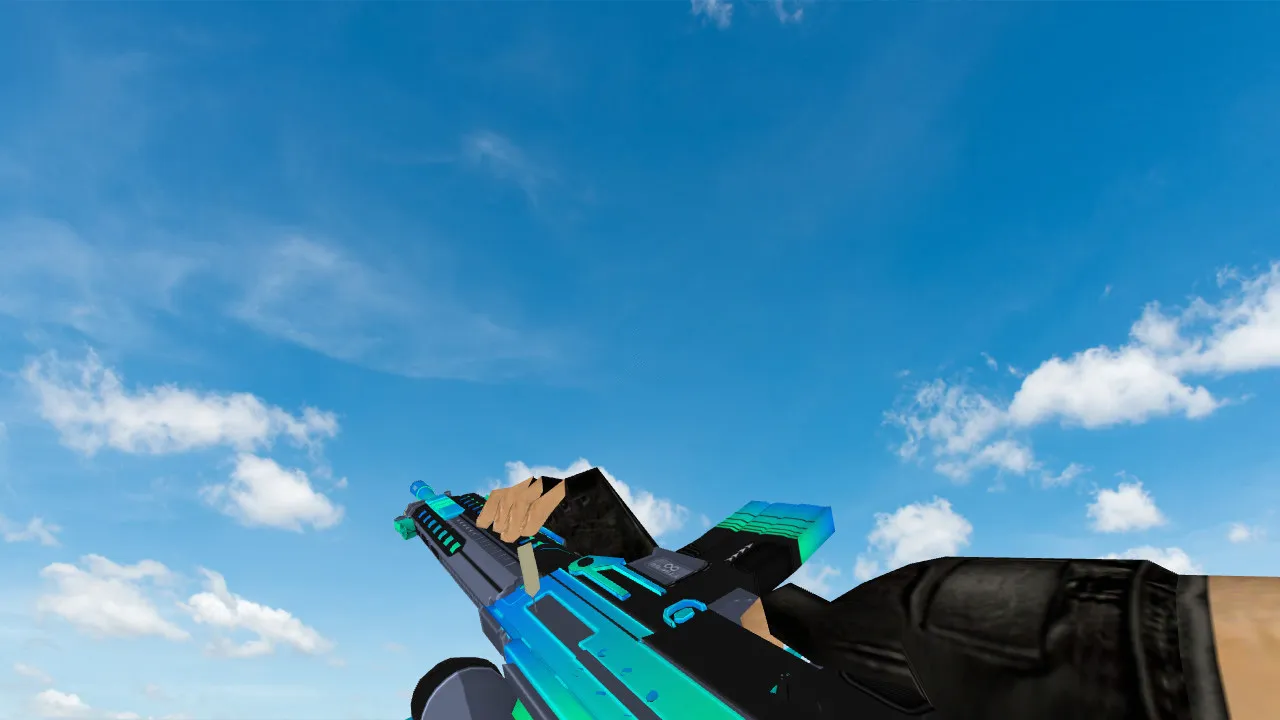 Скриншот Модель SG 553 Infinity для CS 1.6 - Лучшие модели оружия