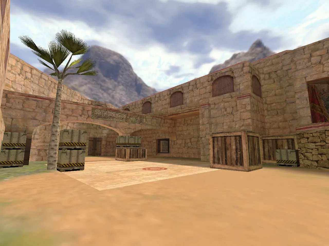 Скриншот  Карта de_fallow для CS 1.6: тактика за CT/T, точки, маршруты, .nav и оптимизация