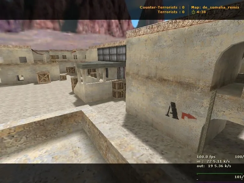 Скриншот  Карта de_somalia_remix для CS 1.6: тактические особенности и оптимизация