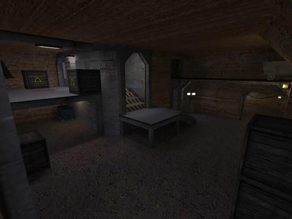 Скриншот  Карта de_sediment для CS 1.6: Тактика и особенности