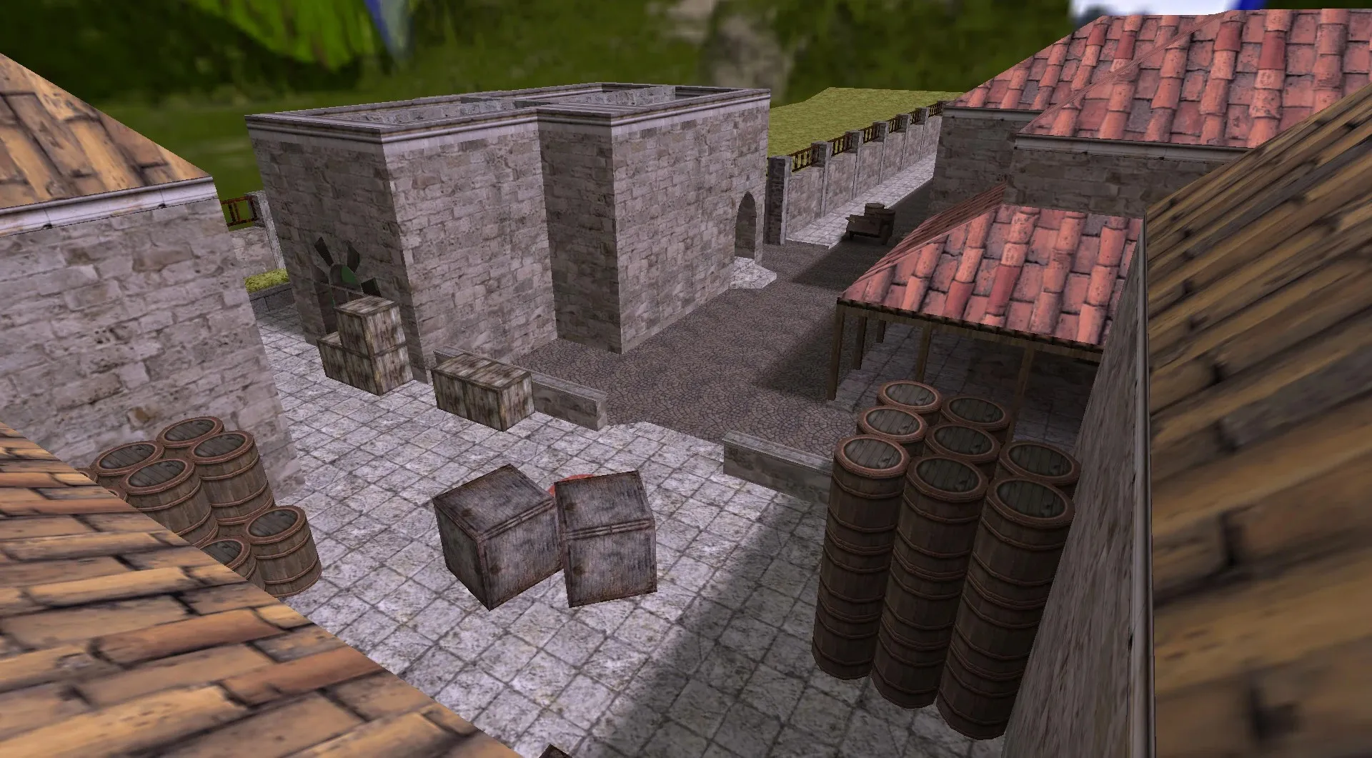 Скриншот  Карта de_inferno_2020 для Counter-Strike 1.6: подробный обзор