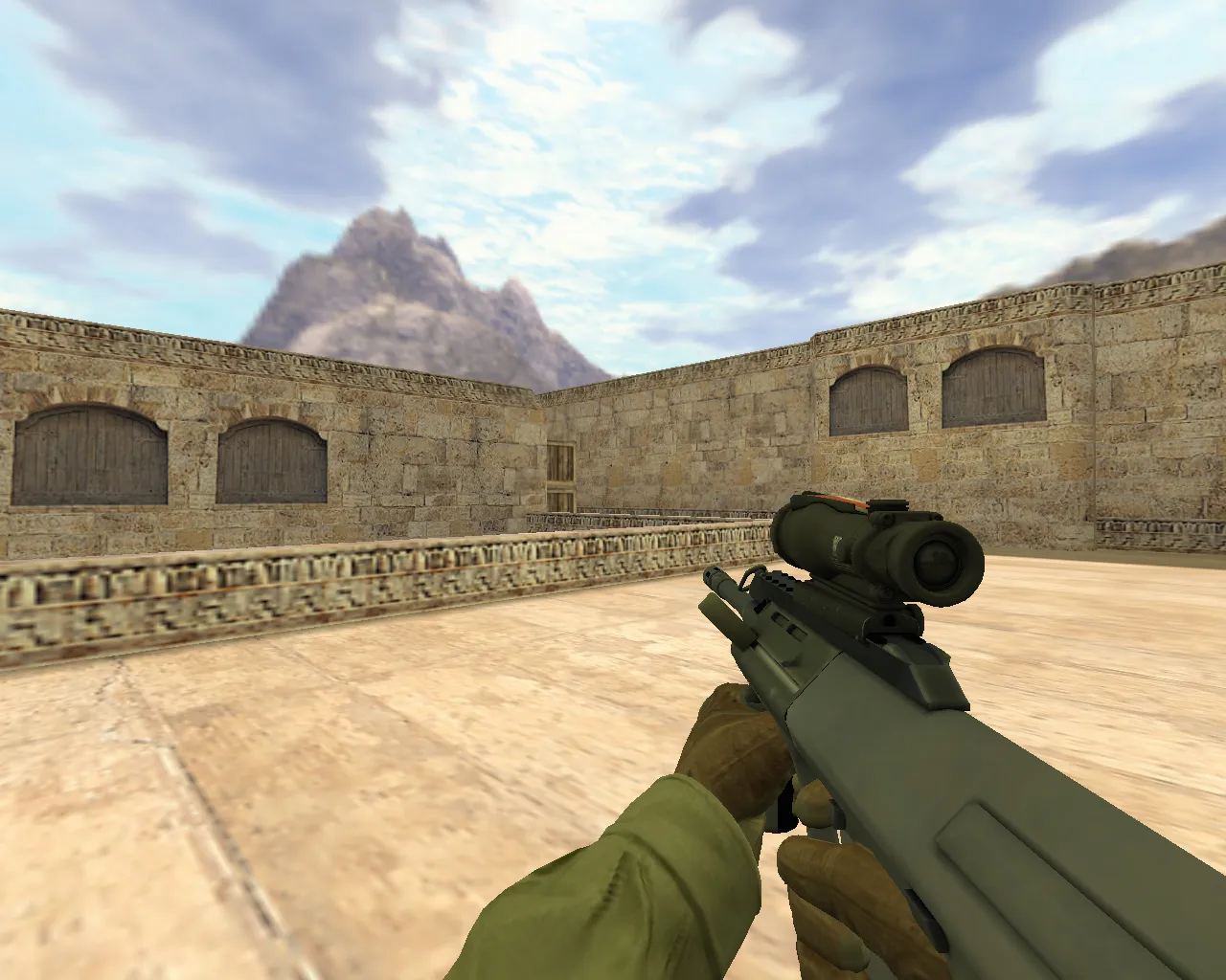 Скриншот Модель AUG Гроза для CS 1.6 - Качество и Функциональность