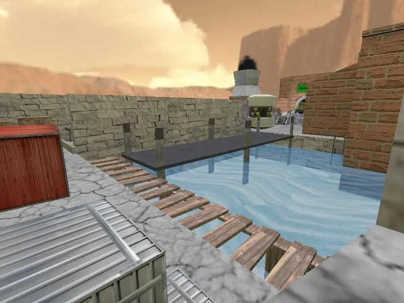 Скриншот  de_cenzurah для CS 1.6: тактики за Т и КТ, точки на карте, .nav для ботов, оптимизация wpoly/epoly