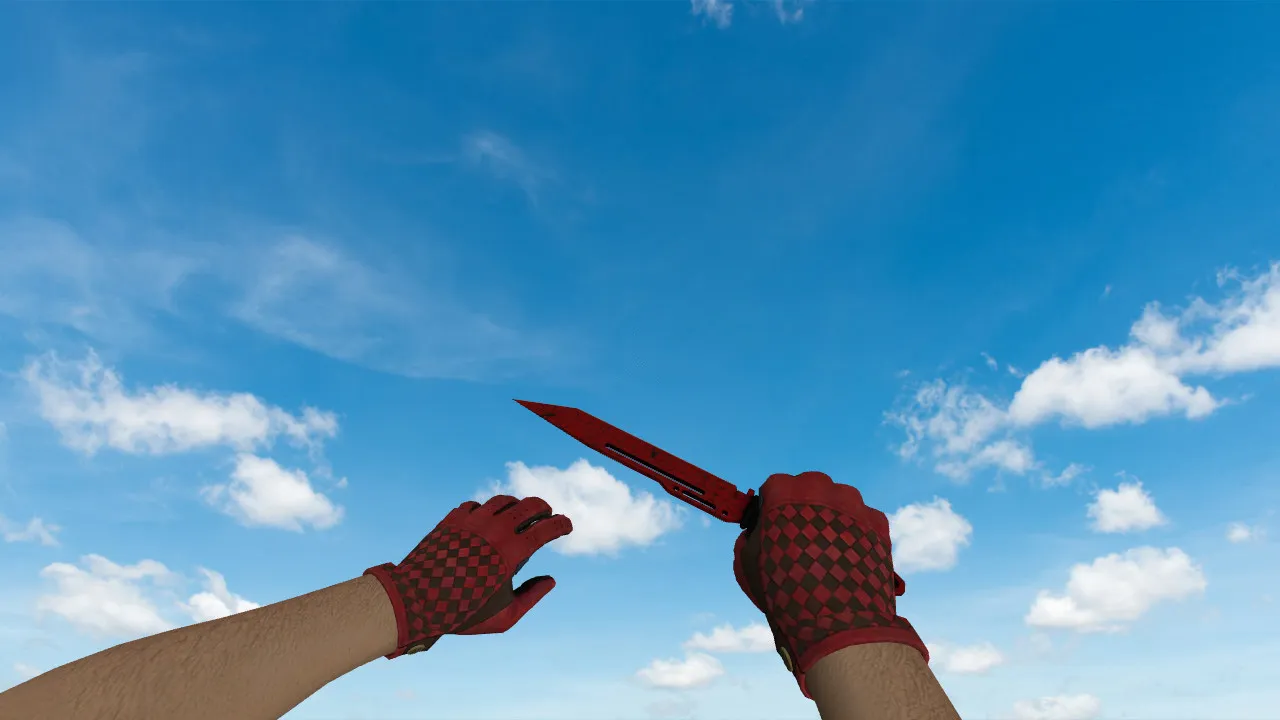 Скриншот v_knife_paracord_krovavaya_pautina — нож «Паракорд-нож Кровавая паутина» для CS 1.6: звук, анимации, осмотр, текстуры