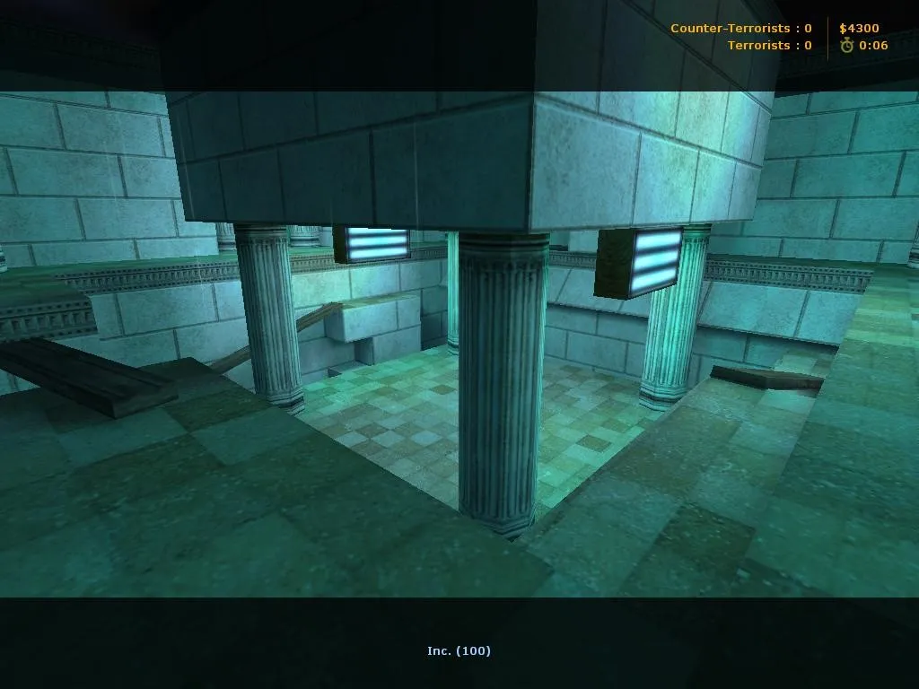 Скриншот  deathrun_hell1337_final для CS 1.6: точки, маршруты, боты (.nav) и оптимизация карты