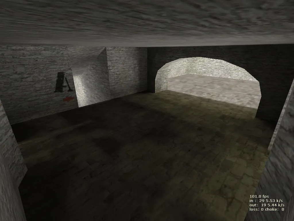 Скриншот Карта «de_aztec_sleek» для CS 1.6