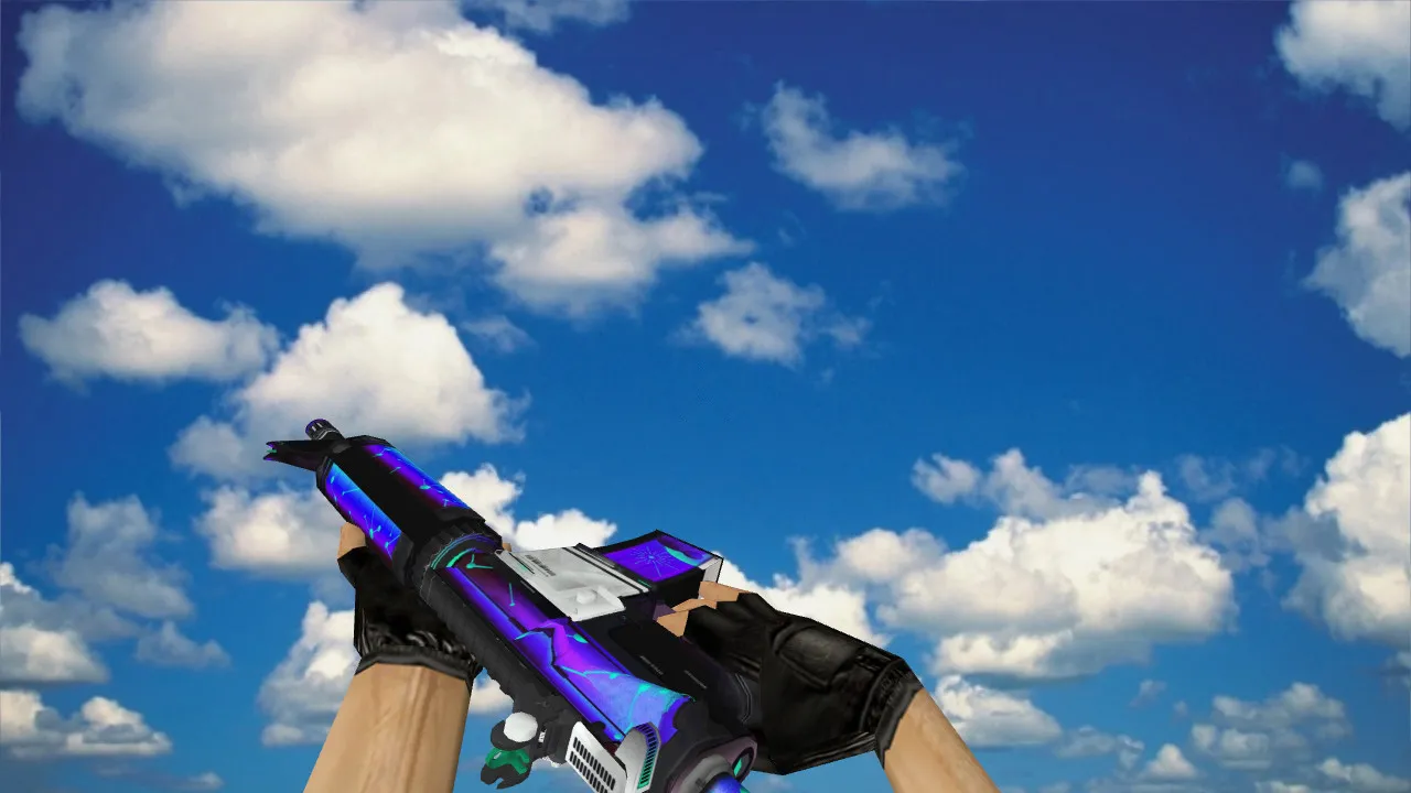 Скриншот Модель M4A4 Pathfinder v_ p_ w_ для CS 1.6: звуки, анимация осмотра, текстуры и настройка оружия