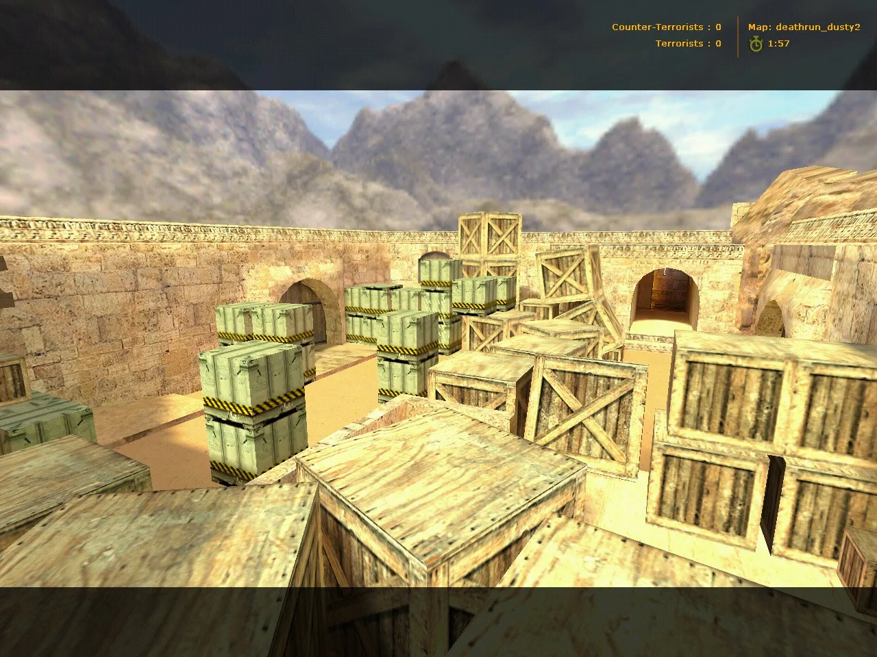 Скриншот Карта «deathrun_dusty2» для CS 1.6