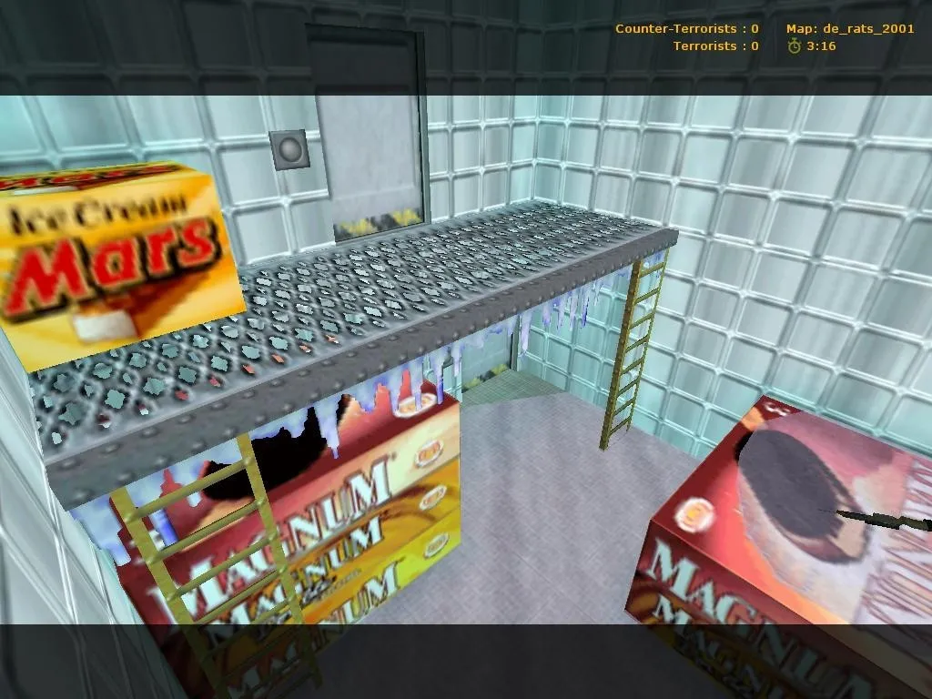 Скриншот  Карта de_rats_2001 для CS 1.6: Тактические возможности и баланс
