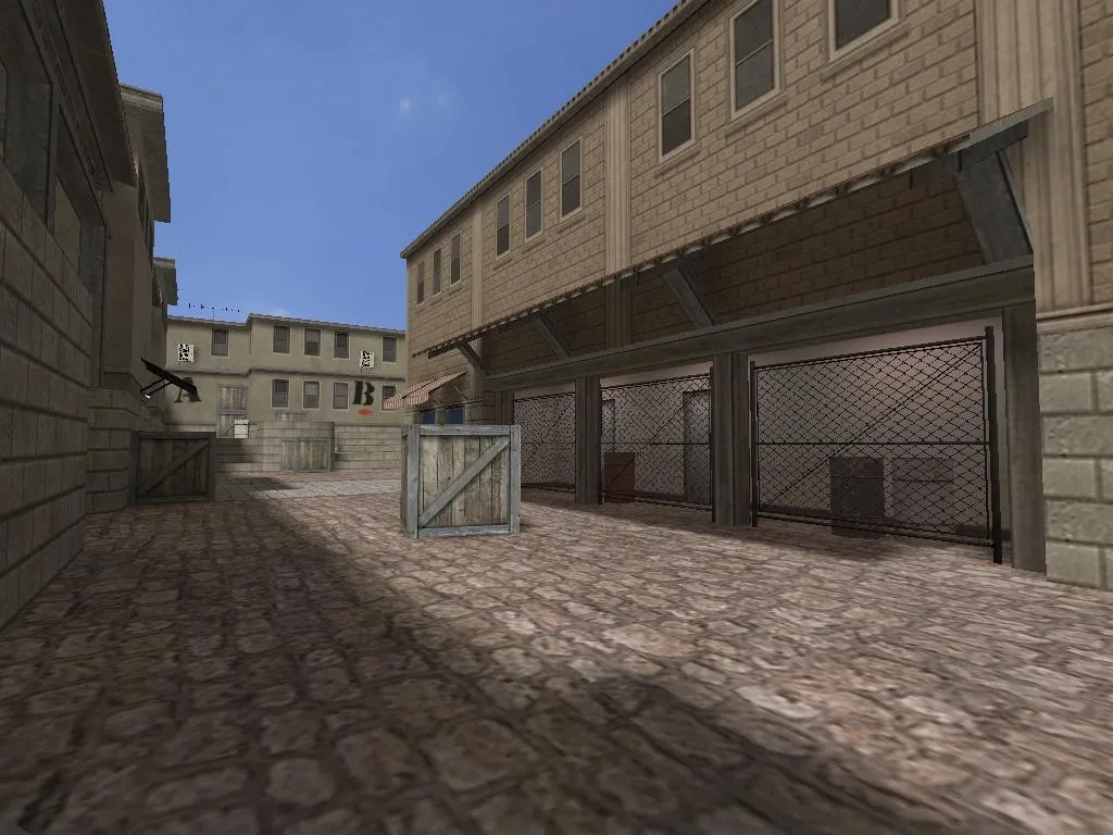 Скриншот  Карта de_monotonous2 для Counter-Strike 1.6 – Обзор и особенности
