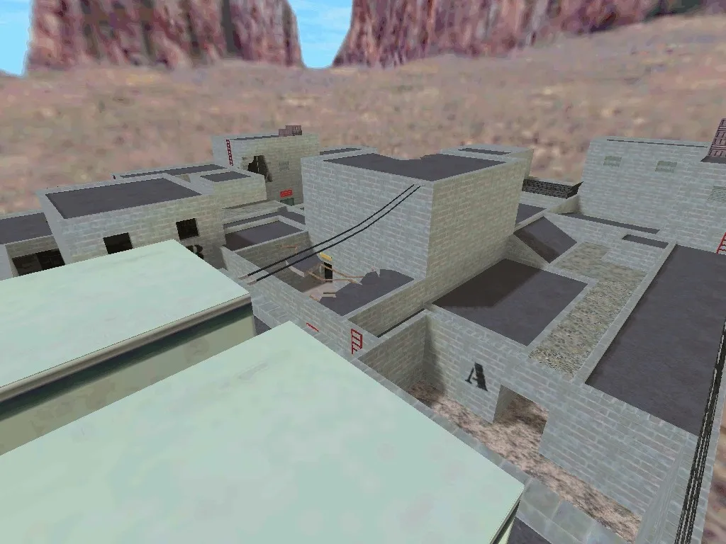 Скриншот  Карта de_war для CS 1.6: тактика и особенности