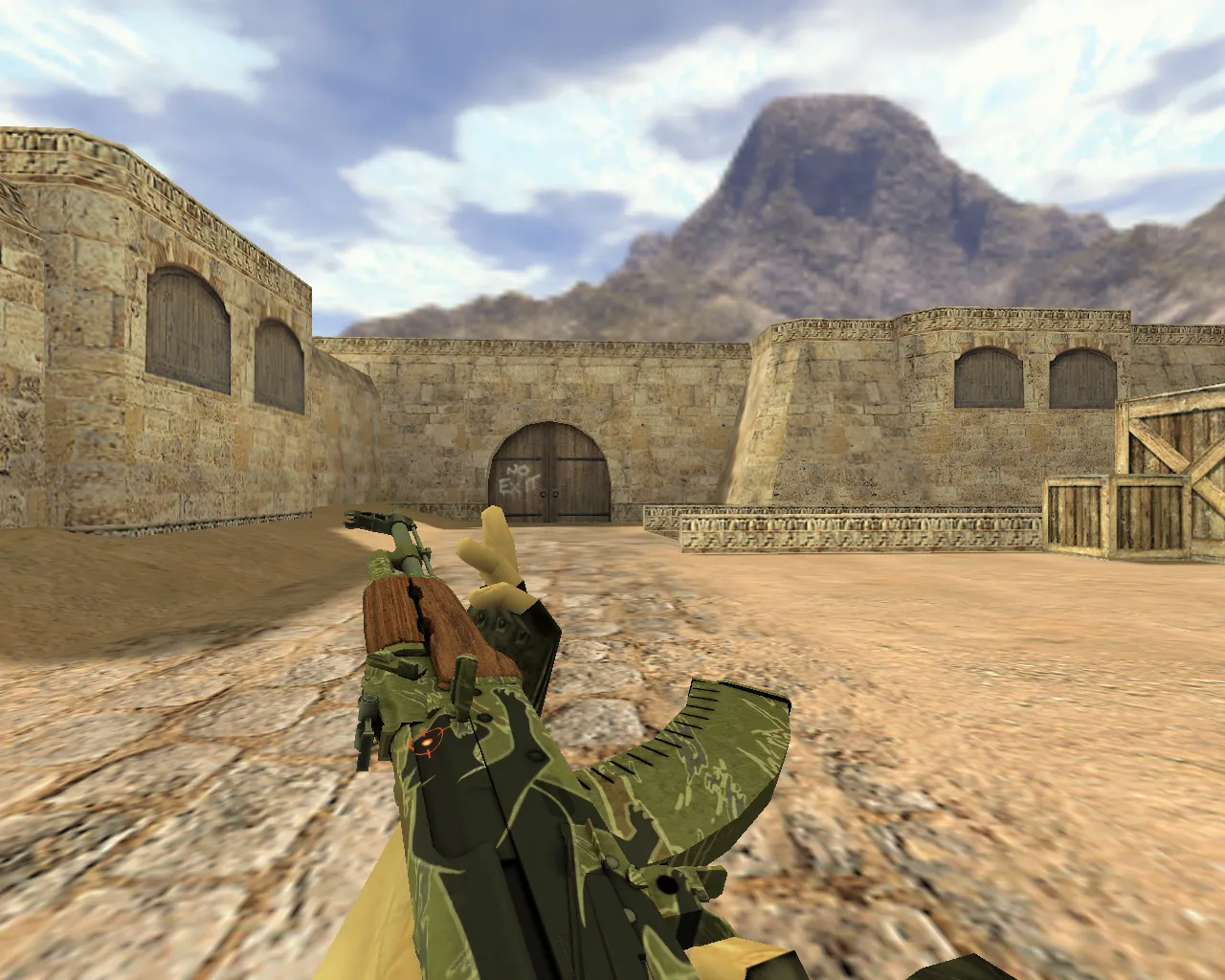 Скриншот Модель АК-47 Ягуар для CS 1.6 - Уникальный Скин для Вашего Оружия