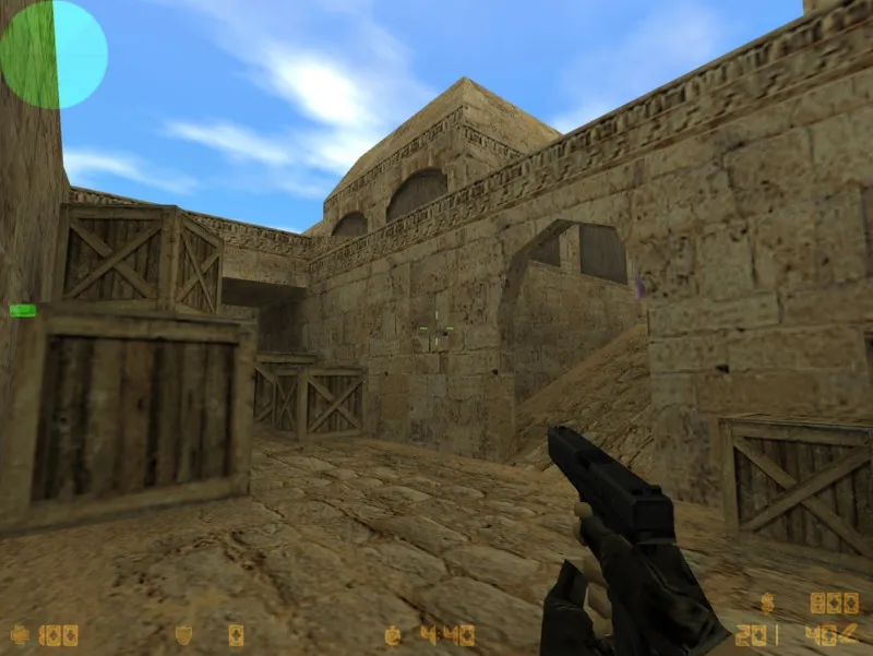 Скриншот Карта «de_newdust» для CS 1.6