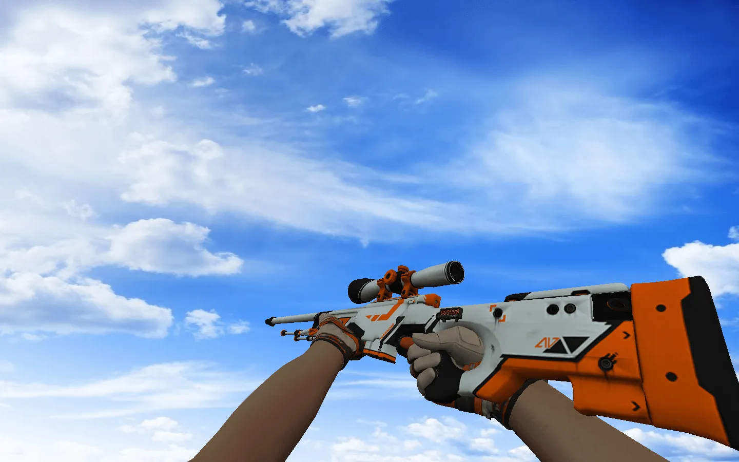 Скриншот Пак оружия CS 1.6 с мотоциклетными перчатками «БУХ!»: АК-47, AWP, DE, Glock-18, M4A4, SG 553, USP-S и ножи