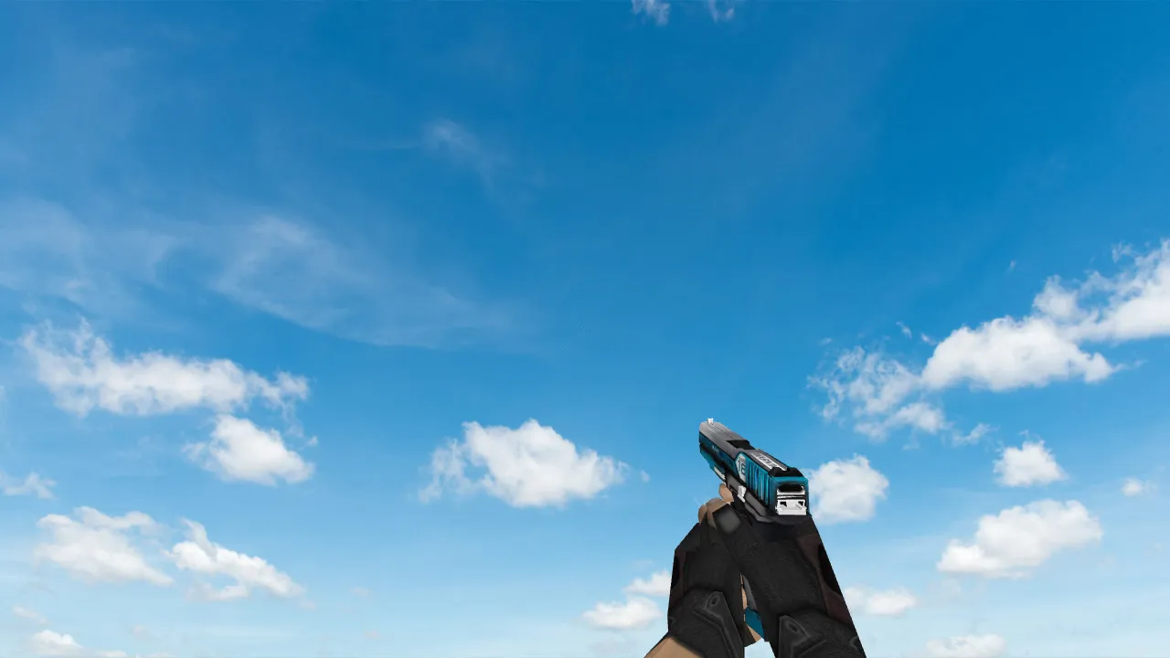 Скриншот Модель Glock Aero для CS 1.6: качественные текстуры и звуки