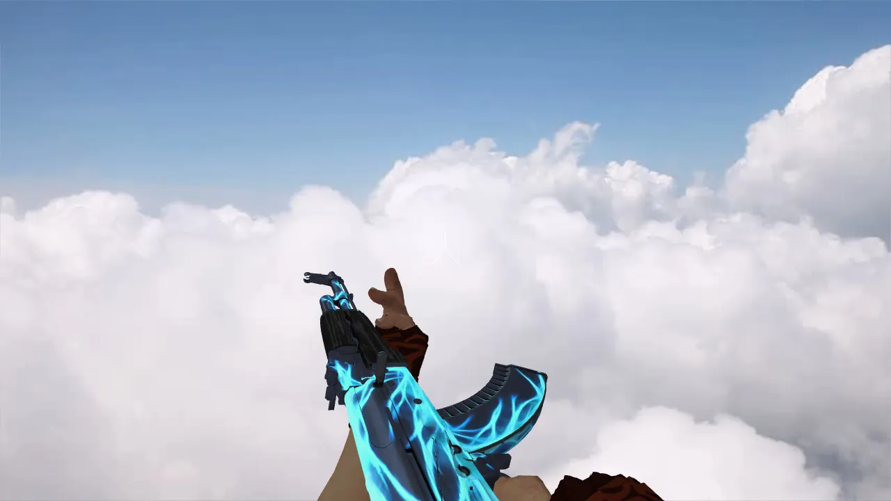 Скриншот Модель v_ak47 Soul Devourer для CS 1.6: p_ak47, w_ak47, звук, анимация осмотра и текстуры