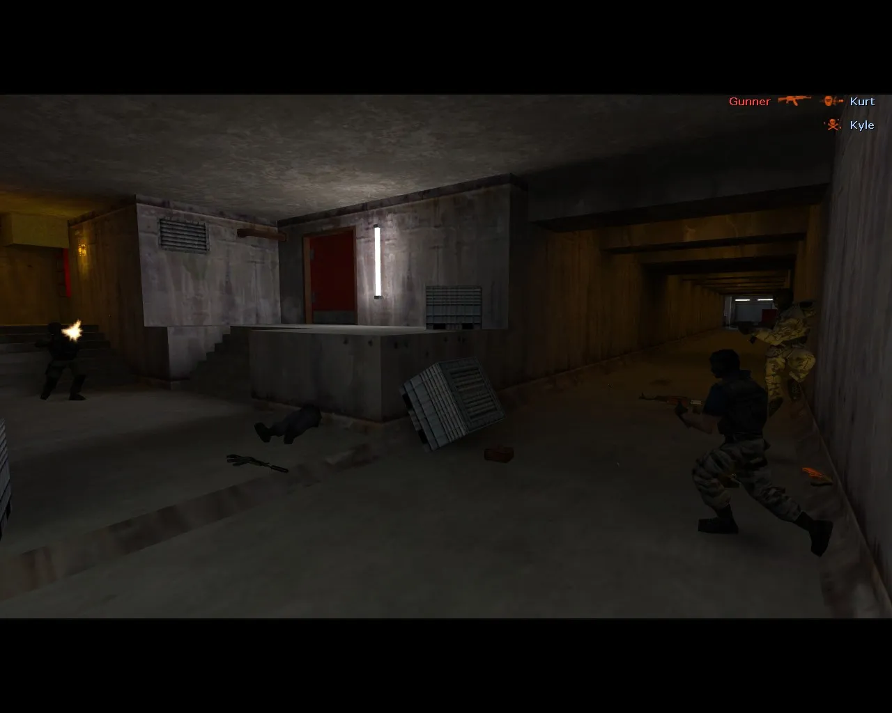 Скриншот  Карта de_monolith для CS 1.6 – Тактические возможности и баланс сторон