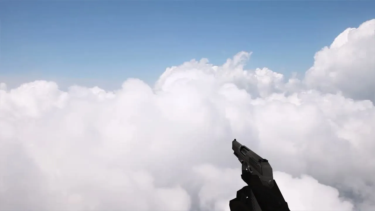 Скриншот  HD пак моделей оружия для CS 1.6: v_ п_, w_ модели, звуки, анимация осмотра и качество текстур