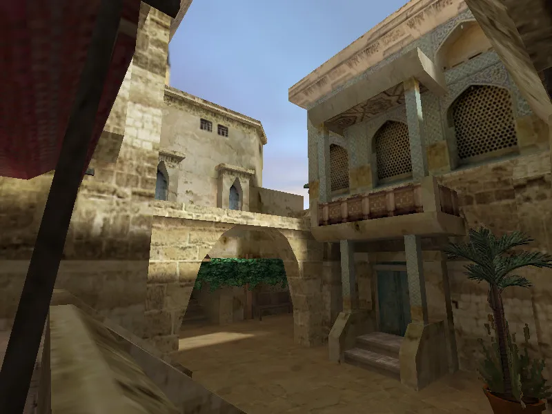 Скриншот Карта «de_menace» для CS 1.6