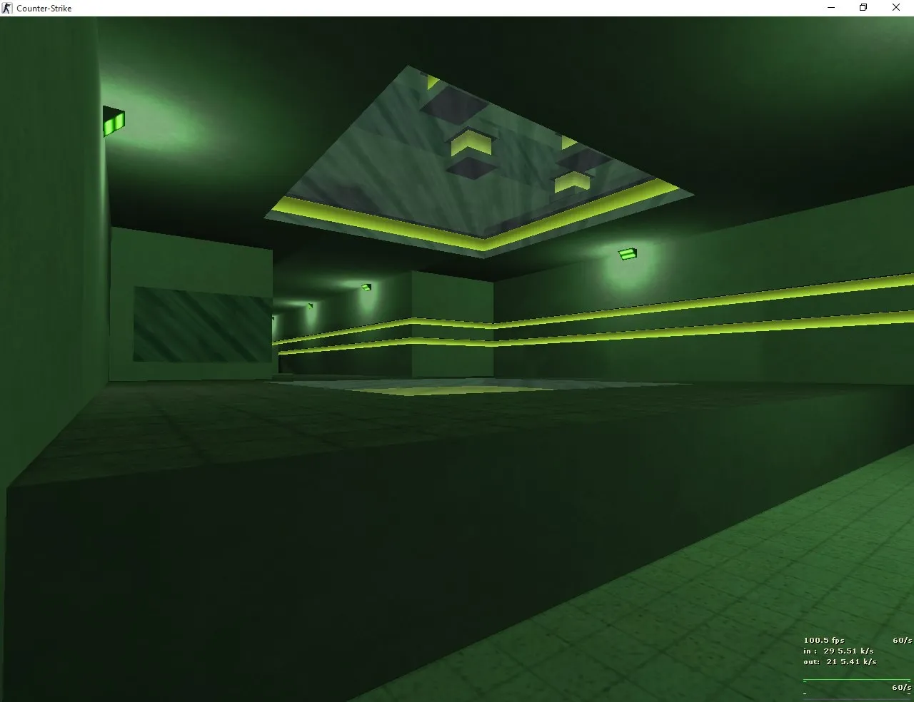 Скриншот  deathrun_glasslight_easy — карта deathrun для CS 1.6: точки, лейаут, боты и оптимизация