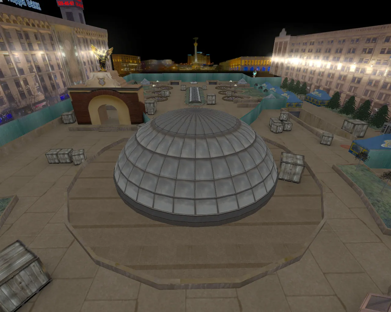 Скриншот Карта «de_maydan» для CS 1.6