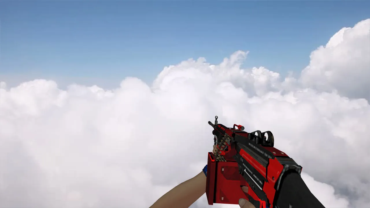 Скриншот  Пак моделей оружия «Hand Wraps Cobalt Skulls Pack» для CS 1.6: v_ p_ w_ модели, звуки, анимация осмотра и текстуры