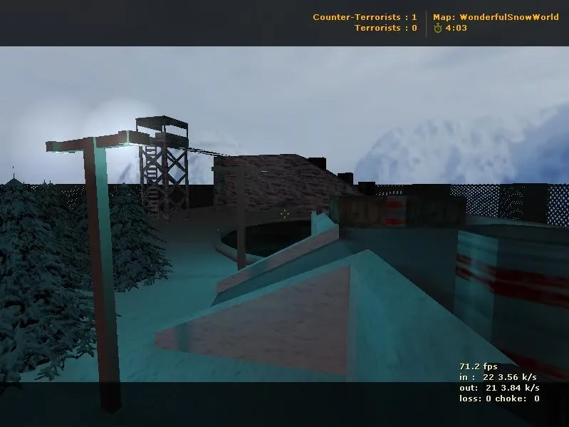 Скриншот Карта wonderfulsnowworld для CS 1.6 - Подробное описание и тактики