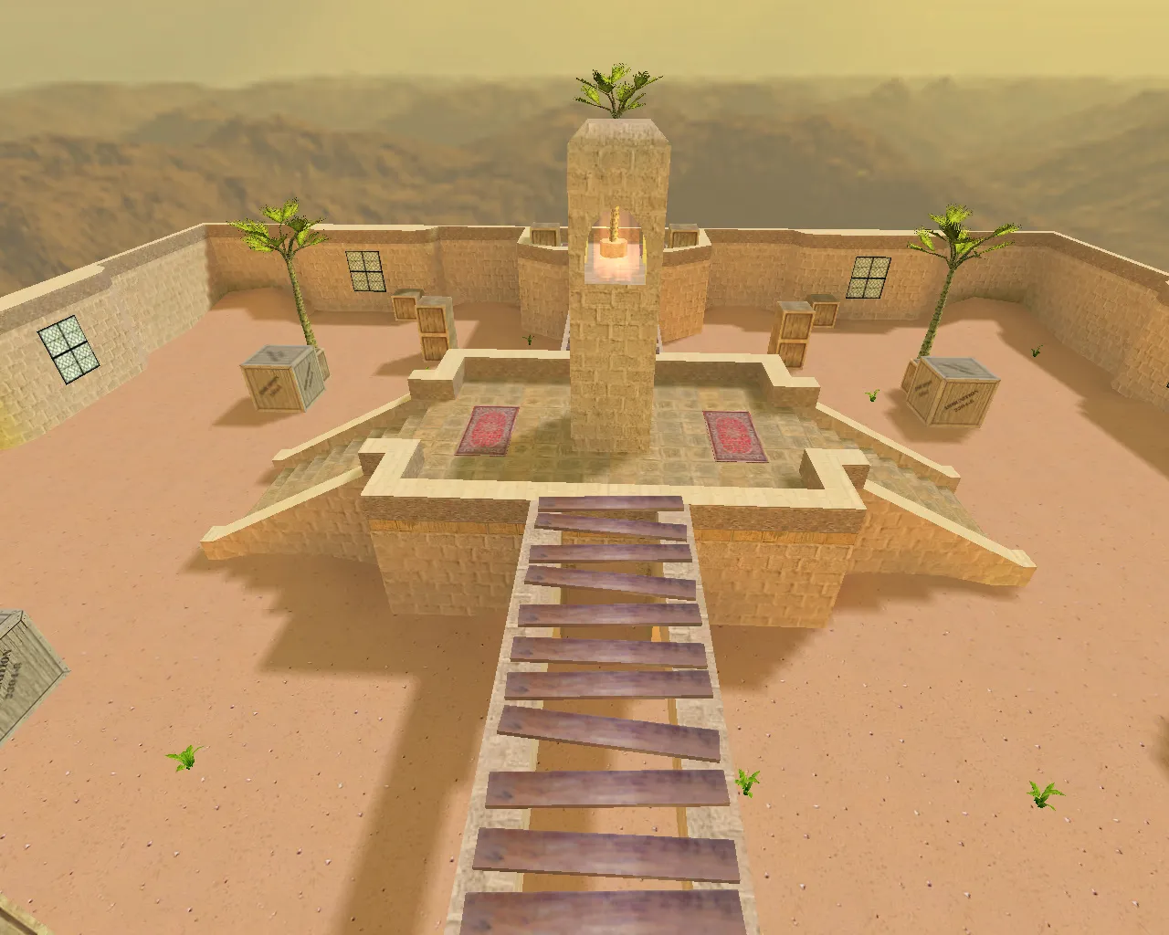 Скриншот  Карта awp_sunburn для CS 1.6: точки под AWP, баланс сторон и оптимизация wpoly/epoly