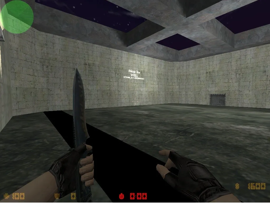 Скриншот  deathrun_witsheadquarter1 для CS 1.6: тактика, точки, .nav и оптимизация карты