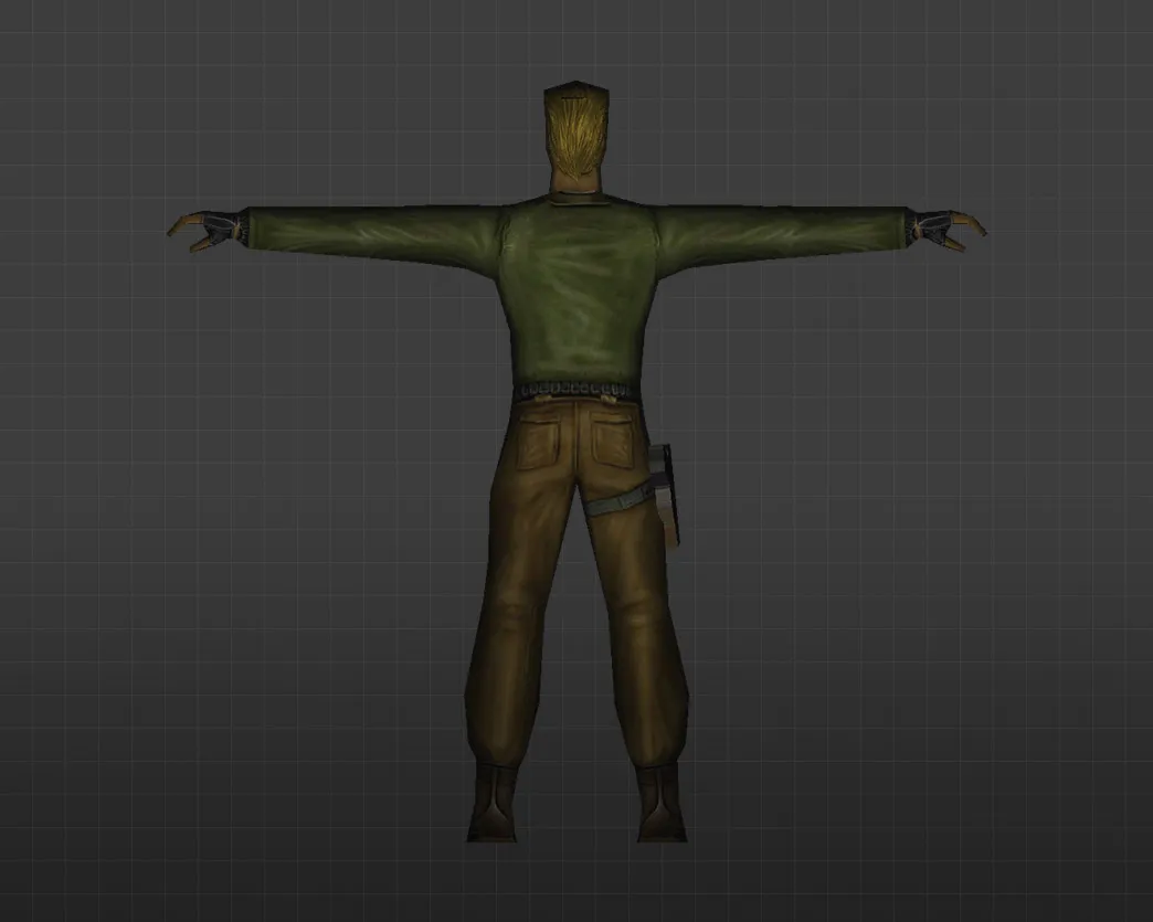 Скриншот Модель «Террорист-блондин» для CS 1.6 - Уникальный скин для вашего персонажа