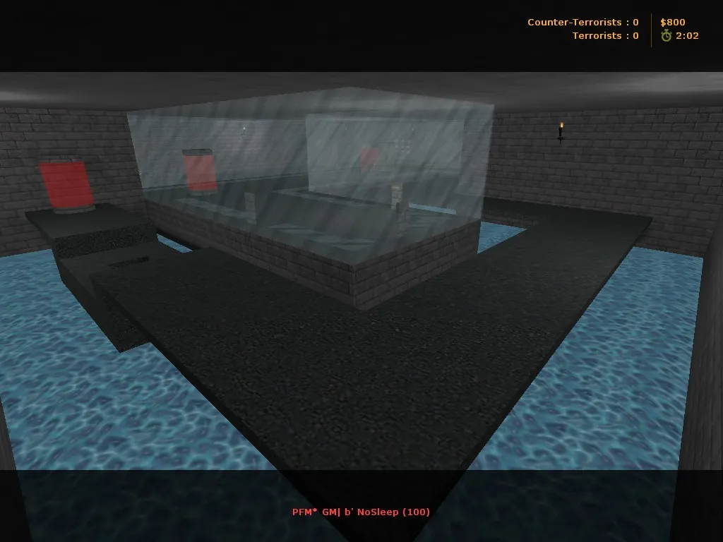 Скриншот  deathrun_sadness_pfm для CS 1.6: карты deathrun, точки, боты .nav, оптимизация