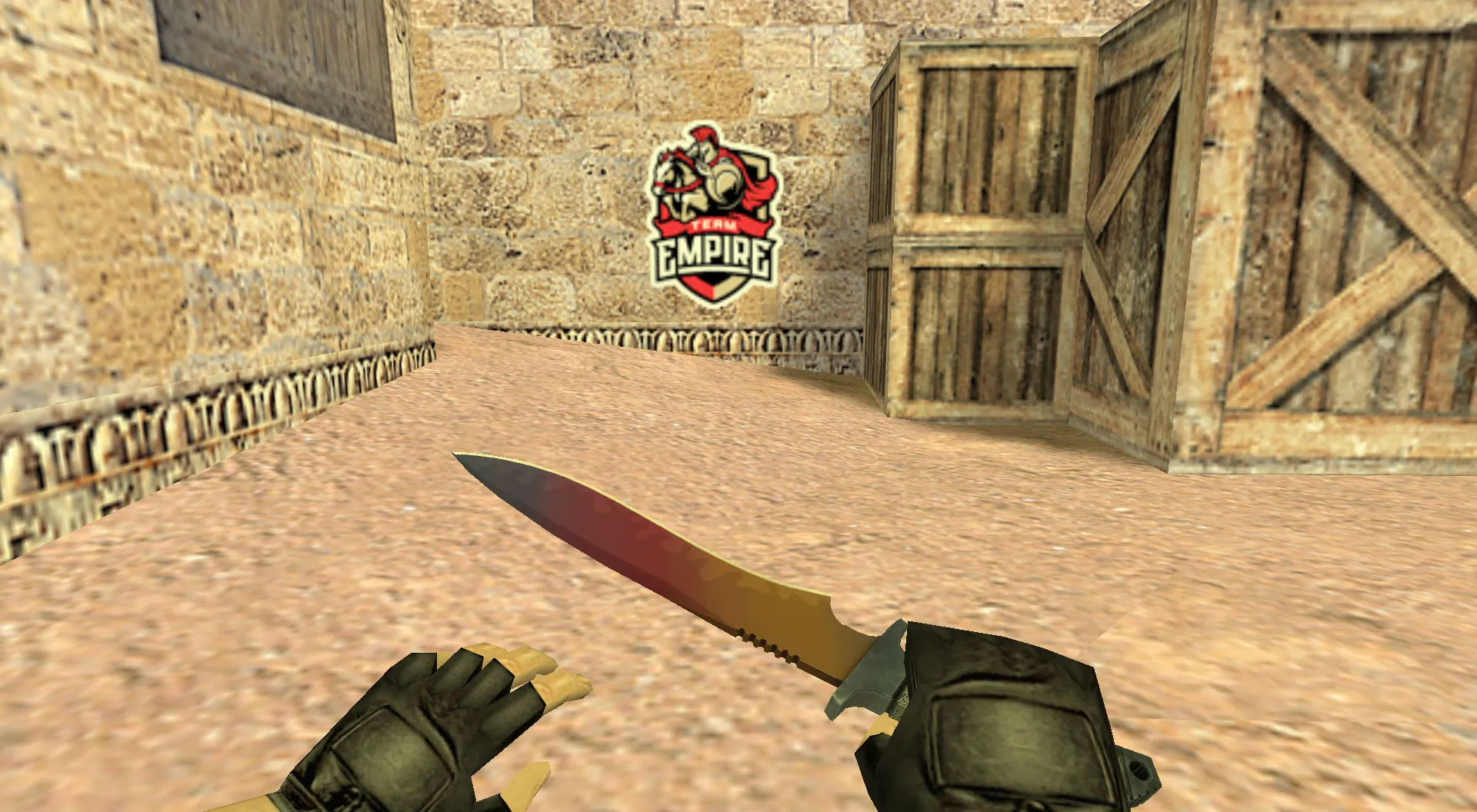 Скриншот Граффити «Team Empire Logo» для CS 1.6 - Создайте свою атмосферу