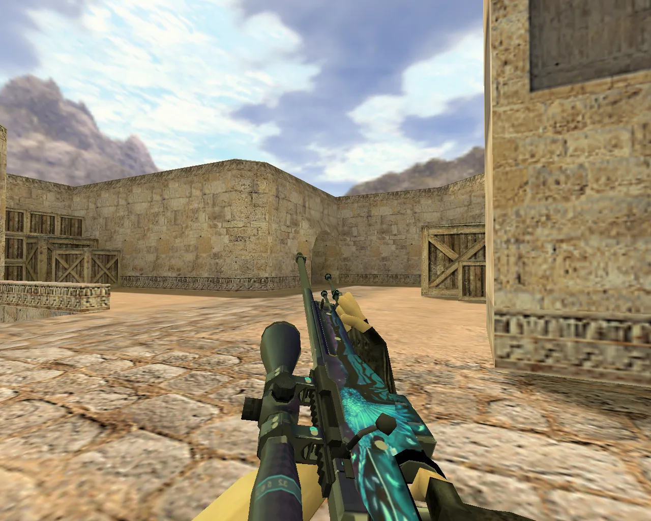 Скриншот Модель AWP Смертоносные птицы для CS 1.6 - Уникальный скин