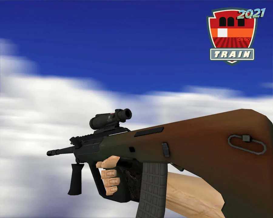 Скриншот  Пак скинов Train 2021 для CS 1.6: M4A4, Glock, AWP, Nova, Tec-9 и другие модели v_/p_/w_ с заменой текстур