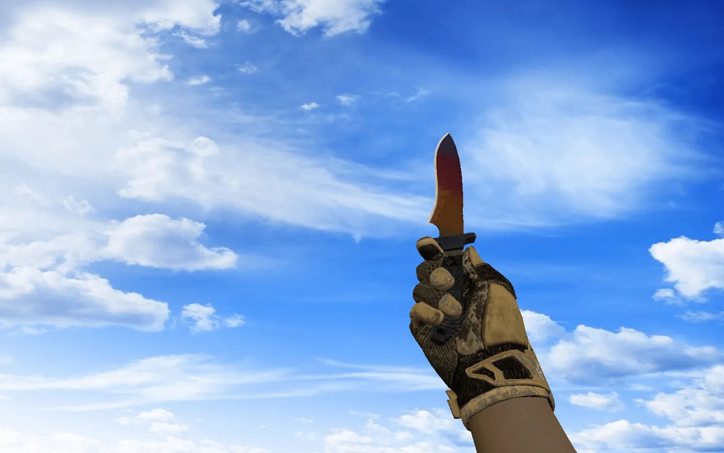 Скриншот Пак оружия CS 1.6 «Засуха» со спортивными перчатками: АК-47, AWP, M4A4, ножи и скины под руку