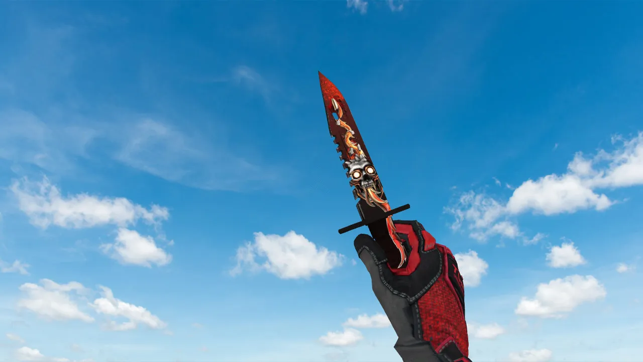 Скриншот v_ нож M9 «Подтвержденное убийство» для CS 1.6: p_ и w_ модели, звук, анимация осмотра