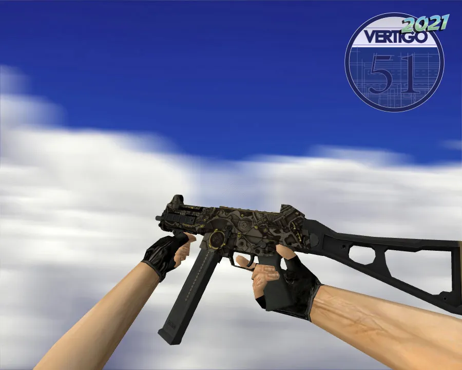 Скриншот UMP-45 | Механизм для CS 1.6 - Скин из коллекции Vertigo 2021