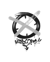 Скриншот Граффити «Без прицела» для CS 1.6 - Уникальные граффити из CS:GO