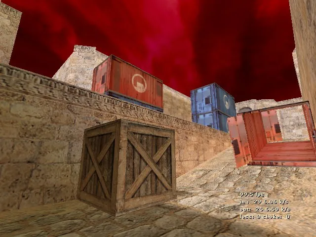 Скриншот  Карта de_new_2x2 для Counter-Strike 1.6 - Тактический анализ