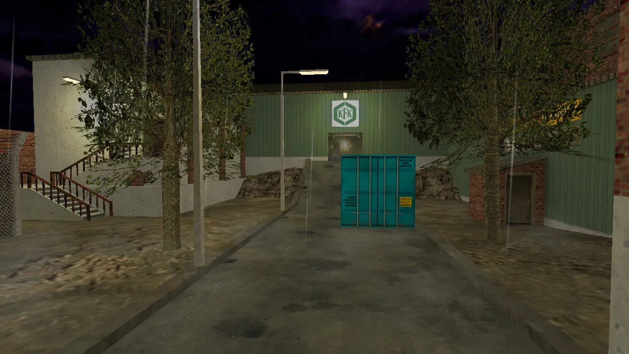 Скриншот  Карта de_slap для CS 1.6 — Тактические преимущества и особенности