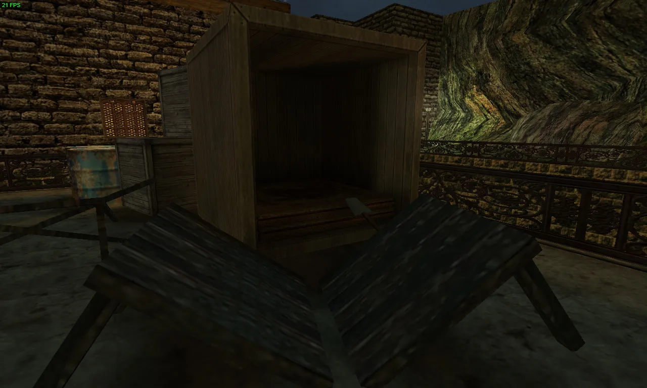 Скриншот  Карта de_kobbl для CS 1.6 - Тактические преимущества и детали