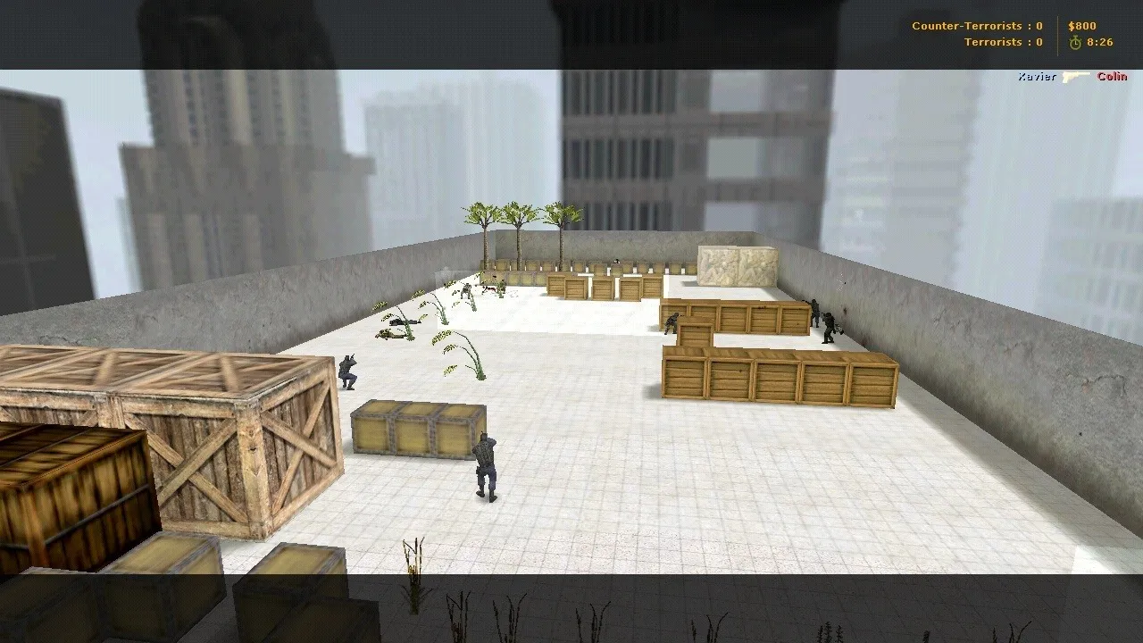 Скриншот  Карта de_kolakola для CS 1.6: Тактика и Баланс Сторон