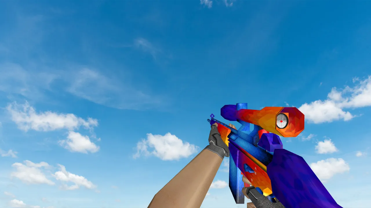 Скриншот  Пак моделей оружия «Freen's Case Pack» для CS 1.6: v_/p_/w_ модели, звуки, анимация осмотра и качество текстур