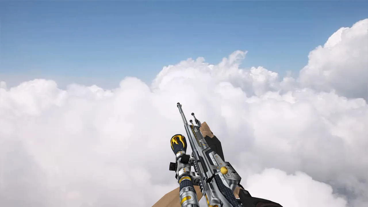 Скриншот Модель «AWP Star Fantasy» для CS 1.6 - уникальный скин